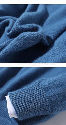 Men Cashmere Sweater Men Classic V-Neck Pullover Autumn Winter Warm Mens Jumper Sweater3