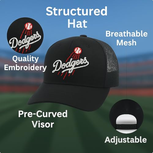 Gorra deportiva ajustable negra con logo bordado miniatura 5