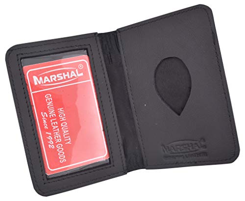 MARSHAL Family Member Mini Badge License ID Card Holder Bifold Wallet