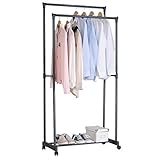 Almacenamiento poderoso: un perchero para camisas o chaquetas, dos cajones para ropa interior o calcetines, un perchero y dos ganchos para billeteras o bufandas