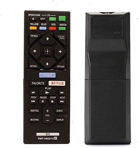 New RMT-VB201U Remote Control Replaced for Sony Blu-Ray Disc Player BDP-BX370 BDP-S1700 BDP-S3700 BDP-S6700 UBP-X700 BDP-S1700ES BDP-S2500