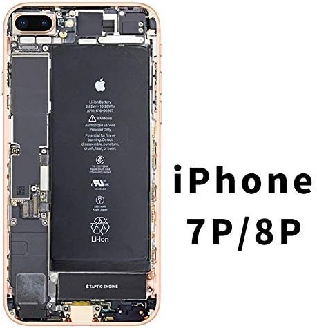 iPhone 7P/8P Skin, Color Print Oil-Proof Sticker Back Protect Film 2 Pack (for iPhone7P/8P)