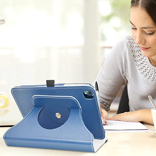 MAMA MOUTH Compatible with Nokia T10 Rotation Case,360 Degree Rotating With Cute Pattern Sleeve Cover for 8" Nokia T10,Blue - Image 4