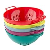 Photo Gallery heallily 5 cestini da cucina con bordi lisci per lavare e conservare frutta e verdura, pratico colino in rete per un efficiente risciacquo e drenaggio degli alimenti, colore casuale Photo Gallery heallily 5 cestini da cucina con bordi lisci per lavare e conservare frutta e verdura, pratico colino in rete per un efficiente risciacquo e drenaggio degli alimenti, colore casuale