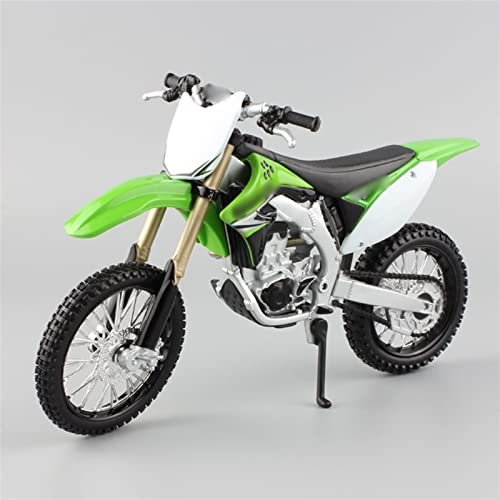 Moto miniature Kawasaki KX450F 1/12 motocross enduro moulé sous pression