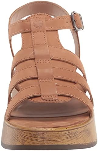 Lucky Brand womens Jemimmy Sandal Platform, Latte, 7.5 US | Image 1