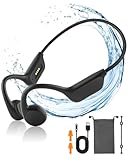 Banoshalo Bone Conduction Headphones - Swimming, Wireless Bluetooth, MP3 Mode 2 in 1, 10 H Battery Power, Fast Charging, IPX8 Waterproof for Sports