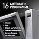 Panasonic NN-DF37PWEPG Kombi-Mikrowelle & Grill, 1000 W, 23 l, Inverter-Tech, Eco Kombi Modus, Flachbett, 16 Auto-Programme & Auftau-Modi, emailliertes Blech, Gitterrost, leichte Reinigung, Weiß
