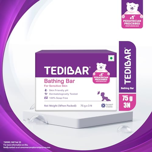 Tedibar TEDIBAR 75g x 3S Bath Rod, Pink, 75g (Pack of 3), 2,65 onzas (paquete de 3) - Image 2