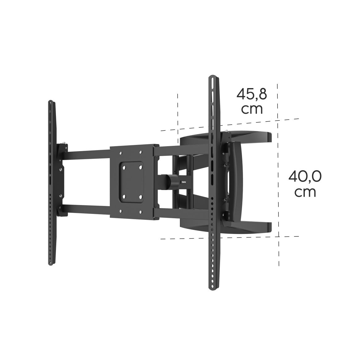 Hama Uchwyt ścienny do telewizora, wychylny, wysuwany, 305 cm, do 100 kg