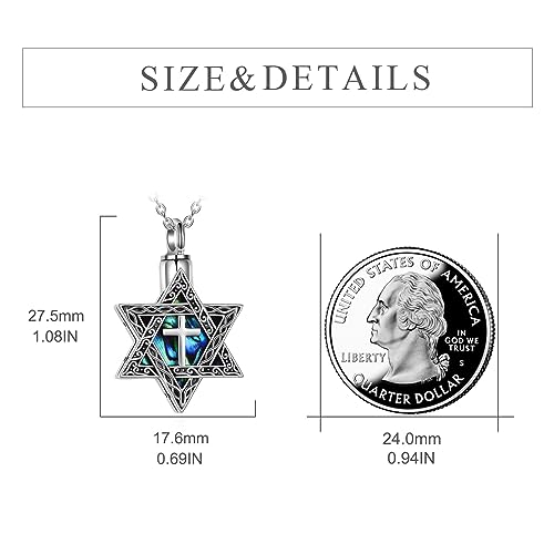 CRMAD Hummingbird/turtle/heart/dragonfly/bee/moon/tree of life Urn Necklace for Ashes Sterling Silver Jewelry for Women Memory Necklace4