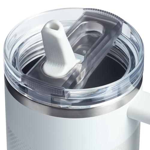 Image of STANLEY Quencher ProTour Flip Straw Tumbler with Leakproof Lid 40 oz | Built-In Straw and Handle | Cup Holder Compatible for Travel | Insulated Stainless Steel Cup | BPA-Free | Frost Fade