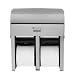 Georgia-Pacific Compact 56748 Stainless Steel Quad Vertical Four Roll Coreless Tissue Dispenser