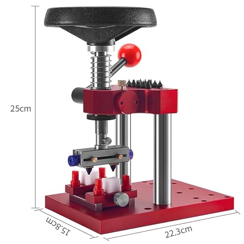Kit profesional de herramientas de reparación de caja de reloj y reparación de espalda con múltiples moldes de prensaestopas y garras para fabricación y mantenimiento de relojes de precisión