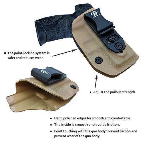 Holster KYDEX Taurus G2C avec clic de rétention audible et angle ajustable - 4