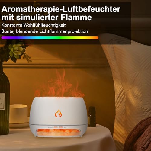 2-in-1 Aroma Diffuser, 200ML Luftbefeuchter Duftlampe Elektrisch – Bild 3