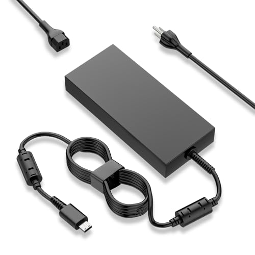 RTESRU 230W 240w AC Charger Fit for MSI Chicony GE66 GE76 Raider, GP66 GP76 Leopard WE76 Raider GE78 Titan GT77 Gaming Laptops, 20V 11.5A Power Adapter