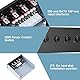 Richer-R HDD Power Control Switch, 4 Schalter Festplattenlaufwerk SATA Drive Switcher Umschalter mit IDE 2xSATA 15Pin Schnittstellen für Desktop PC Computer optisches Laufwerk