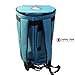 Zaza Percussion - Large Colorful 18'' Darbuka Doumbek Premium Padded Nylon Fabric Gig-Bag (Turquoise)