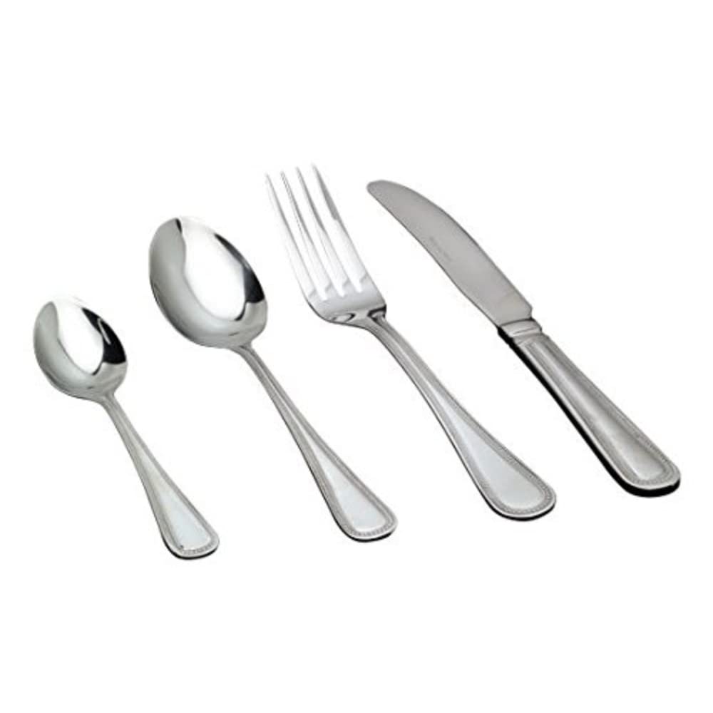Genware NEV-TK-BD Knife, Table Bead Pattern (Pack of 12)