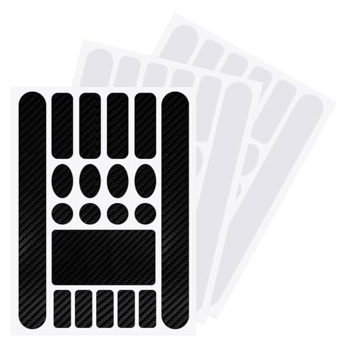 Qulkws 3 Pcs Bicycle Chainstay Protector Decal, Chain Protective Decal Cover, Adhesive Protectors, Chainstay Frame Guard for Bike Chain Protective, Road Bike Folding Frame Front Fork Protect
