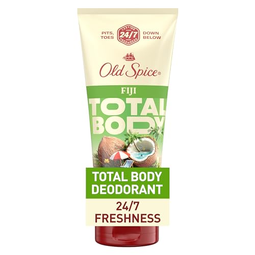 Old Spice Whole Body Deodorant Cream for Men, Fiji Scent, 3.0 oz