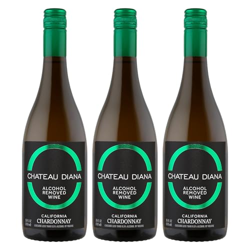 Chateau Diana Zero Alcohol California Chardonnay (3x 750 ml.)