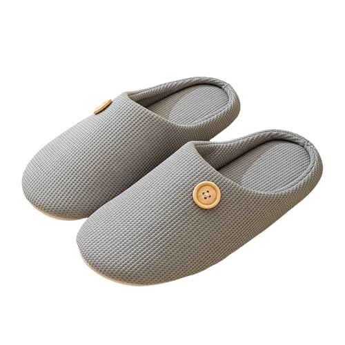 House Slippers for Women Arch Support Comfort Non-Slip Fluffy Slippers Cozy Soft Plush Fleece Lined Warm Shoes Indoor and Outdoor