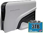 Avolusion PRO-Z Series 3TB USB 3.0 External Gaming Hard Drive for PS5 Game Console (White) - 2 Year Warranty
