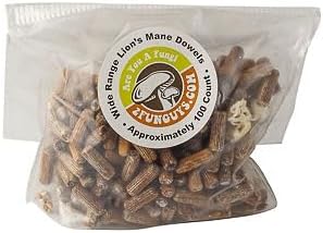 Miniatura 2 de Lion's Mane Dowel Spawn 100 Count Hericium erinaceus Tooth Fungus Plug