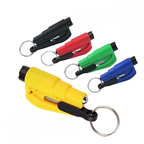 NexTorq 4 PCS Car Window Breaker Car Belt Cutter Keychain, Cars Belt Cutter And Glass Breakers With Survival Whistle, Emergency Escape Tool, Window Break Applicable 4 Color - View #7