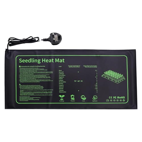 Tapis chauffant pour semis 20W imperméable hydroponique 25x52 cm - 2