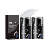Mens Sunscreen SPF 50 – Sonnencreme für Männer mit LSF 50+, Wasserfeste...