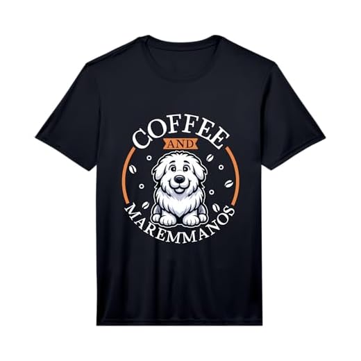 Mens Coffee and Maremmano-Abruzzese Sheepdog Performance T-Shirt