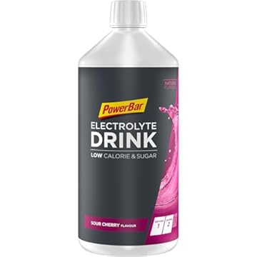 Powerbar Elektrolyte Drink Sour Cherry 1000ml - Bevanda sportiva isotonica - 5 elettroliti + C2MAX