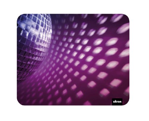 Ultron UMP-100 Disco - Alfombrilla de ratón (Imagen, 247 x 302 x 5 mm, Universal)