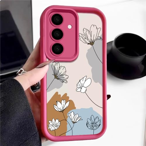 Coque souple en TPU pour Samsung S23 FE rose vif protection silicone