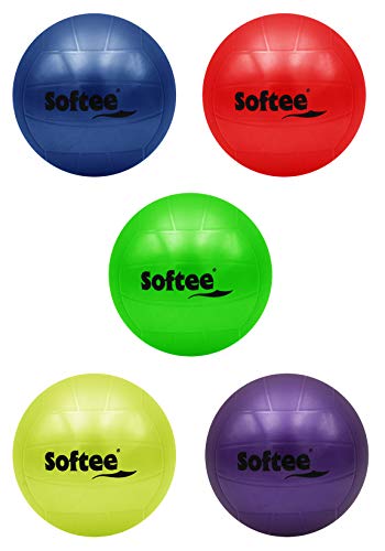 Softee Equipment Polyvinyl Smooth Flexi Ball, Green, One Size