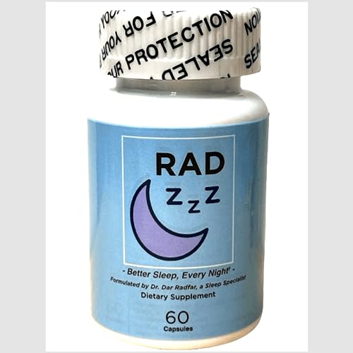 Rad ZZZ Natural Sleep Aid Pills - 60 Capsules |