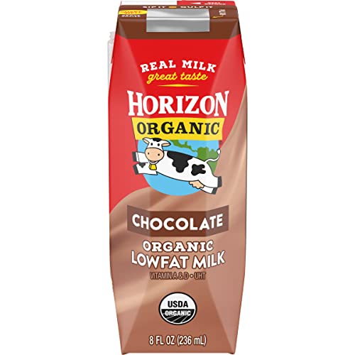 Horizon Milk, Organic Chocolate 1%, 8 Fl Oz #TOP1