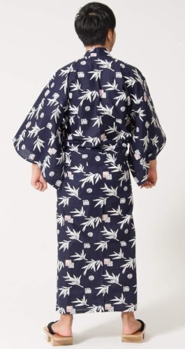 Image of Dita Tokyoin Traditional Made In Japan Cotton Yukata Robe (Japanese Pajama Kimono) Easy Wearing set2
