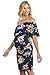 Hello Miz Women's Floral Ruffle Off Shoulder Maternity Dress - Made in...