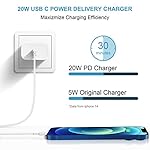 iPhone 14 13 12 11 Fast Charger USB C Wall Charger [2-Pack] 6FT Fast Charging Cable Compatible with iPhone 14/14 Pro/14 Pro Max/iPhone 13/12/11/X/8/7/6/iPad Pro/Mini/AirPods - Image 5