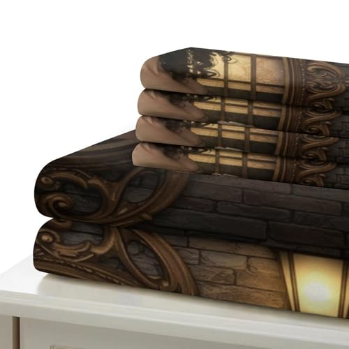 Housse de couette patchwork 3D au fini premium ultra doux et microfibre hypoallergénique