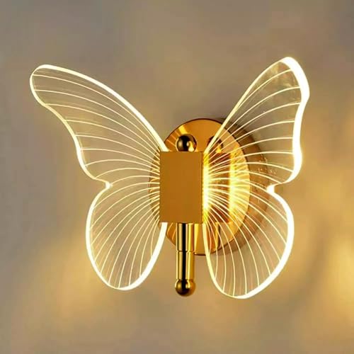 BrightLyt LED Butterfly Design Wall Lights for Home Decoration, W...