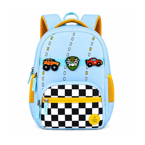 Image of Nasher Miles Polyester Backpack | Ideal for Preschool, Kindergarten, College, School, Office& Travel | Toddler, Girls, Boys, Men, Women