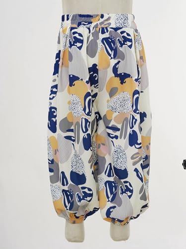 Children Casual Harem Pants Fashion Hippie Festival Party Dance Trousers for Girls Boys Baggy Sweatpants4