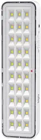 Luminária De Emergência 30 LEDS 2W Elgin Bivolt Bateria até 6 horas Luz Branca Fria