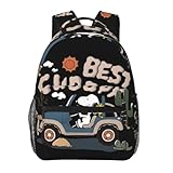 [ZOOKISS] スヌーピー (1) リュックサック アニメ バックパック 大容量 収納便利 軽量 通学 旅行 多機能 男女兼用 お祝い プレゼント リュック