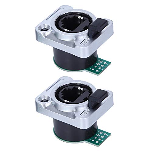 Panel resistente RJ45 impermeable para aviación 8P, set 2 piezas miniatura 6